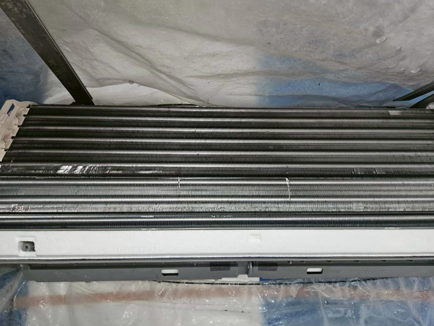 施工中：分解・内部状態の確認